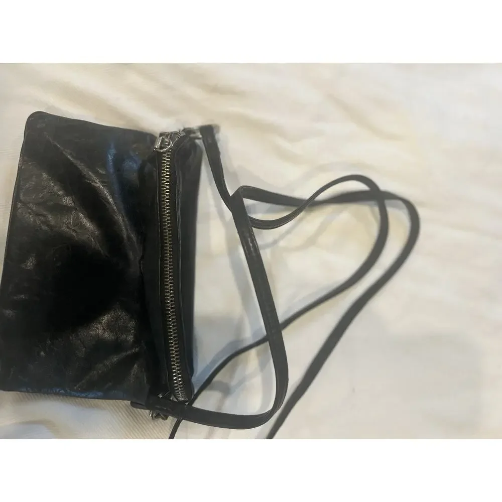 Hobo Wallet Purse Crossbody Black - Picture 6 of 8